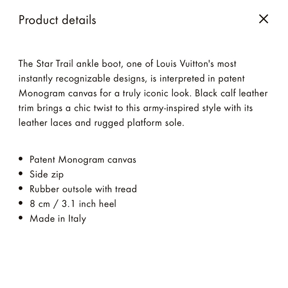 ✨authentic✨ Louis Vuitton Star Trail Ankle Boot - Picture 13 of 16